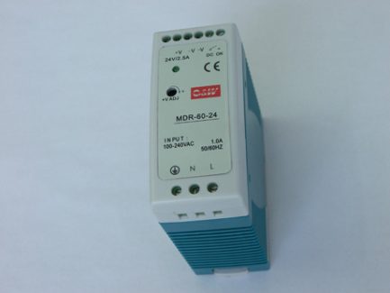 MDR-60-24 FUENTE DE PODER SWITCH RIEL SIMETRICO
