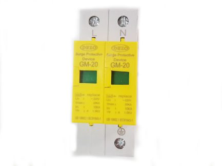 2P-10-20KA-PMD-D-Din-Rail-Surge-Protective-Lightning-Arrester-Protection