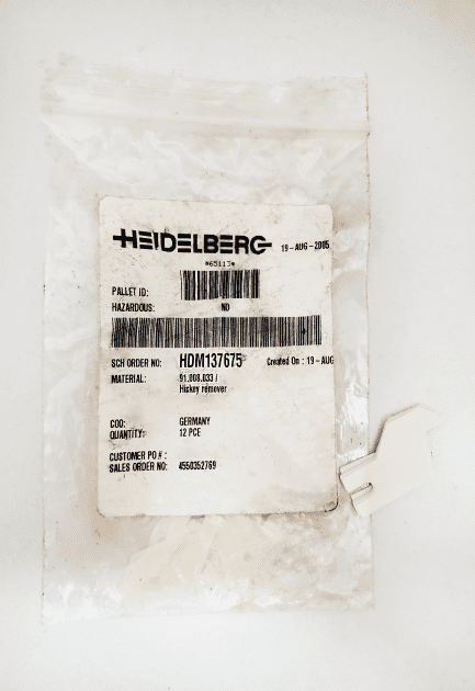 91.008.033 Hickey Remover Heidelberg