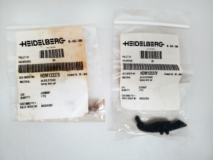 HEIDELBERG A4.010.72S/08 & A4.010.73S/08 SPRING LEVER CPL