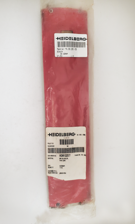 MV030.290/09 HEIDELBERG COVER PLATE