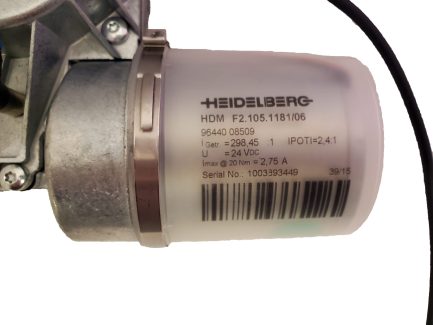 F2.105.1181/06 HEIDELBERG Servo-drive Motor