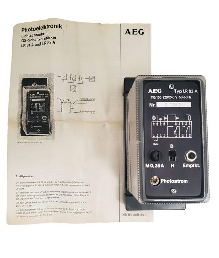 AEG Typ LR82A Photoelectric switch sensor
