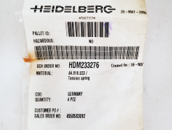 A4.010.033 Heidelberg Tension Spring